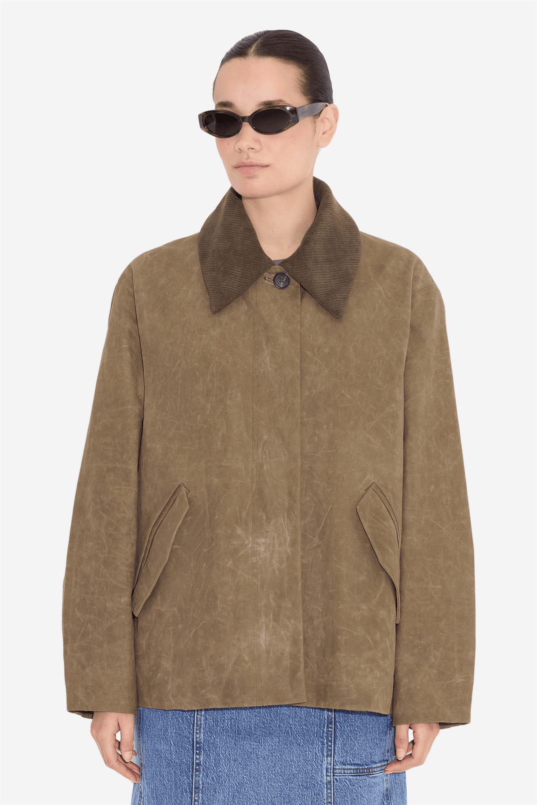 Holzweiler Yttertøy Diana Short Jacket Green