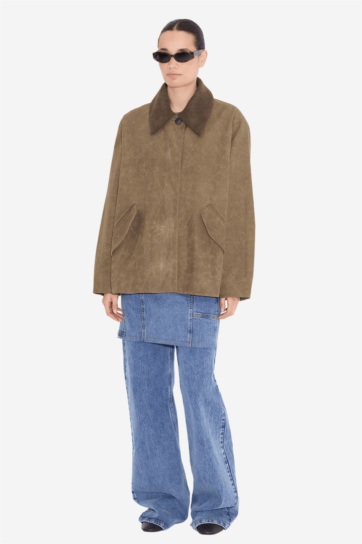 Holzweiler Yttertøy Diana Short Jacket Green