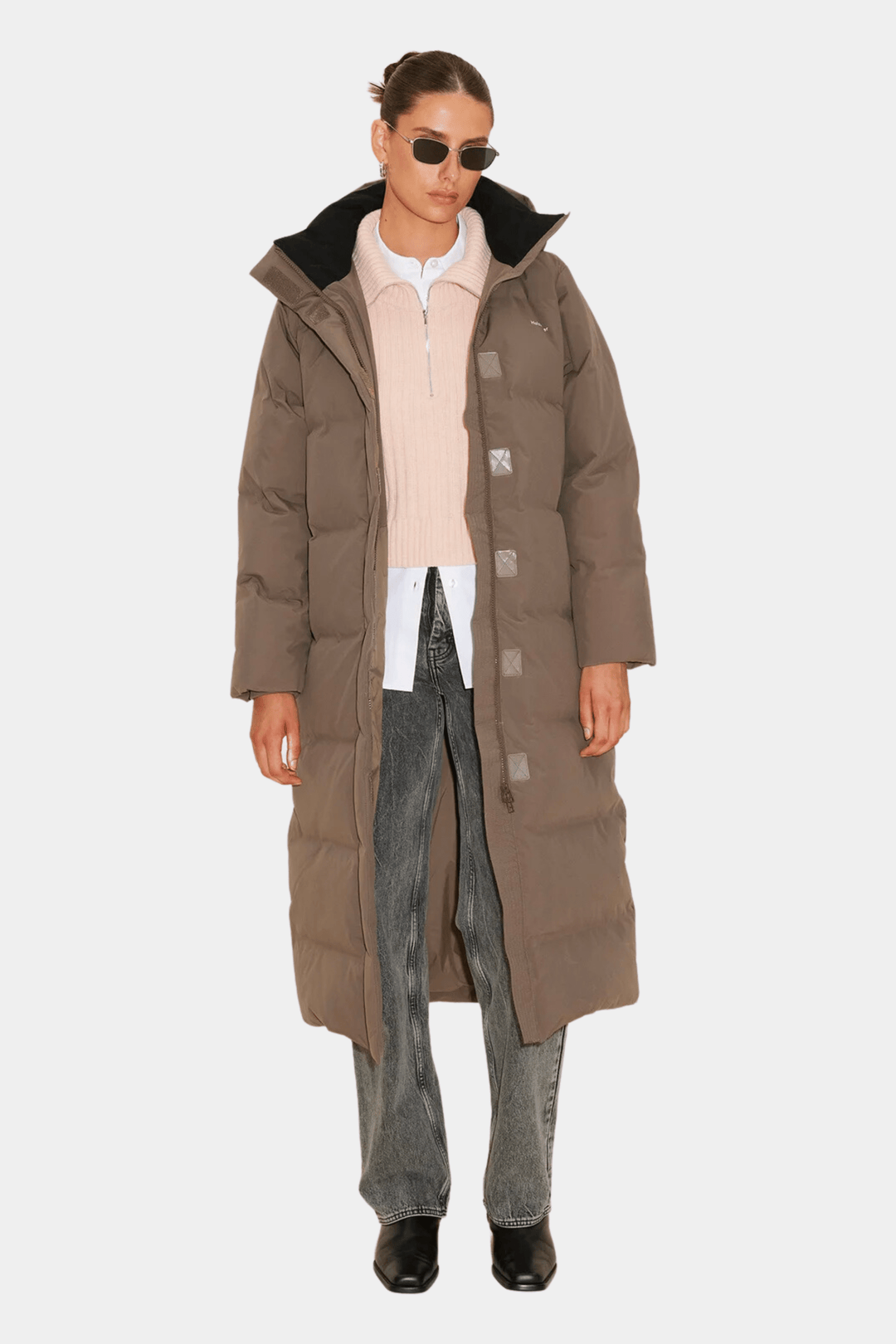 Holzweiler Yttertøy Glittertind Down Jacket Taupe