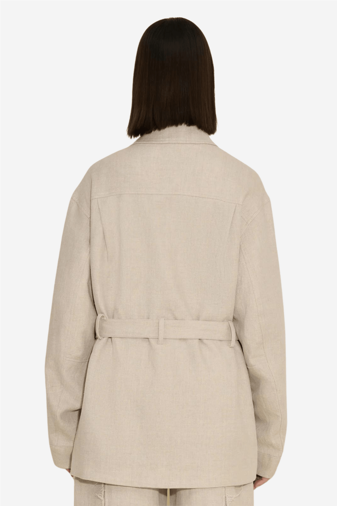 Holzweiler Yttertøy Gorti Linen Jacket Sand