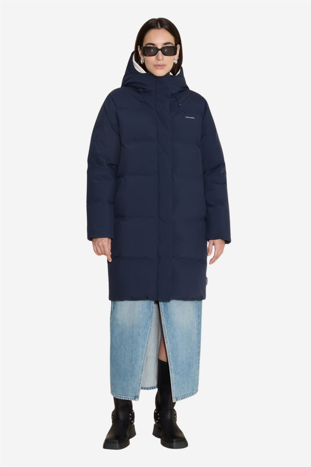 Holzweiler Yttertøy Loen Down Jacket Dark Navy