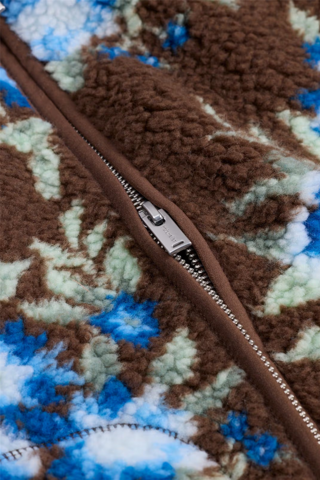 Holzweiler Yttertøy Rype Fleece Jacket Brown Mix