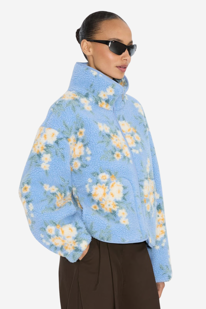 Holzweiler Yttertøy Rype Fleece Jacket Lt. Blue Mix