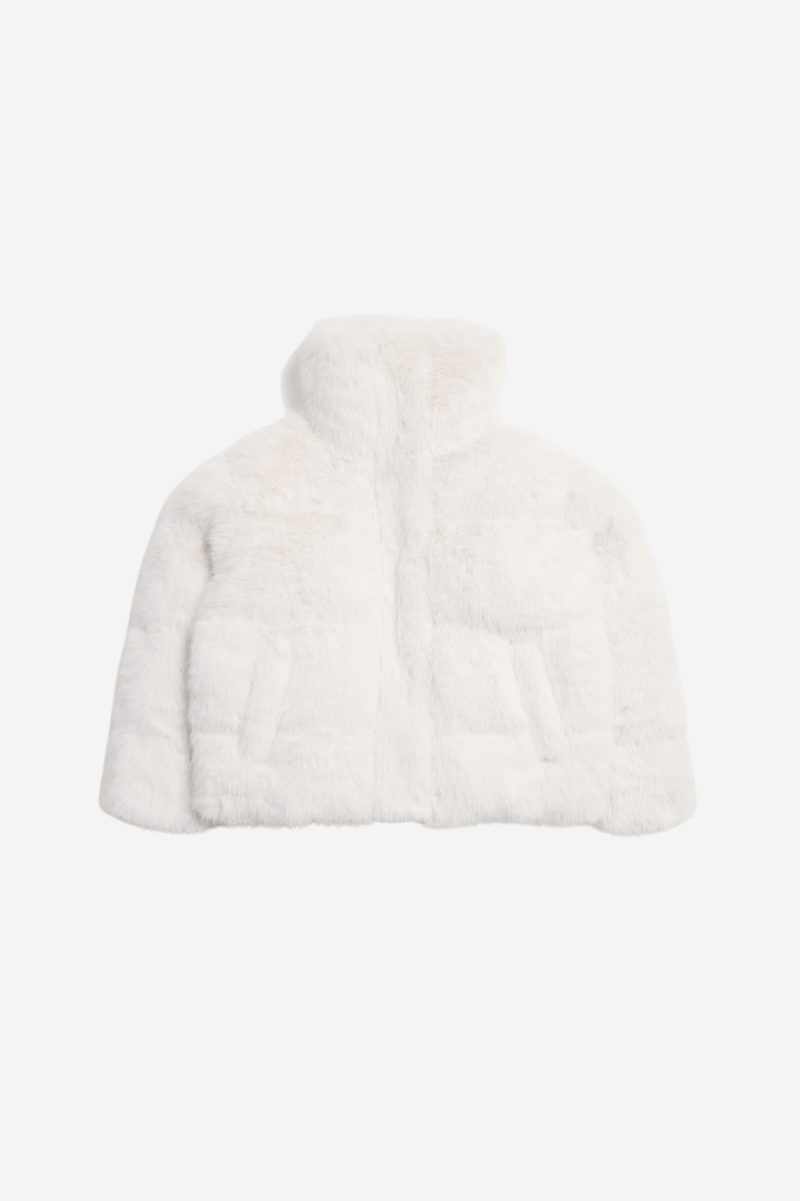 Holzweiler Yttertøy Steilia FauxFur Down Jacket Off White