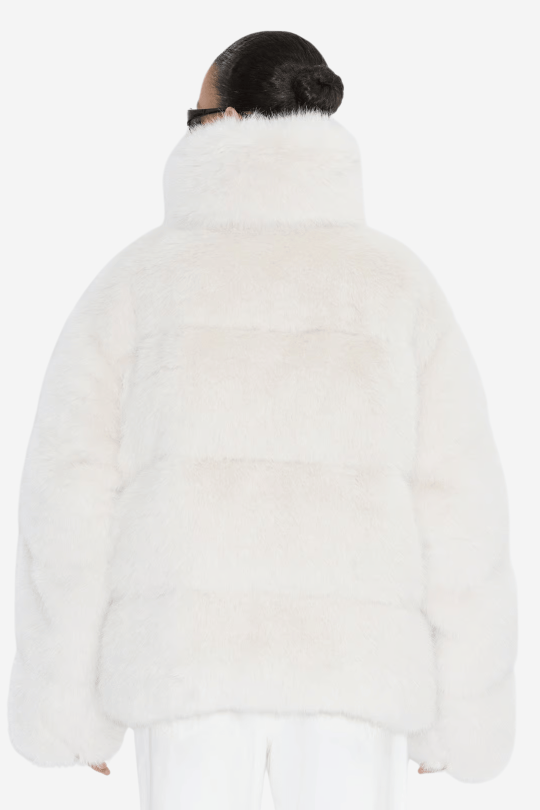 Holzweiler Yttertøy Steilia FauxFur Down Jacket Off White