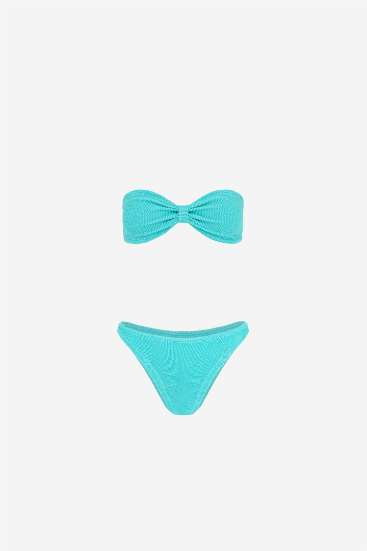 Hunza G Badetøy Jean Bikini Aqua