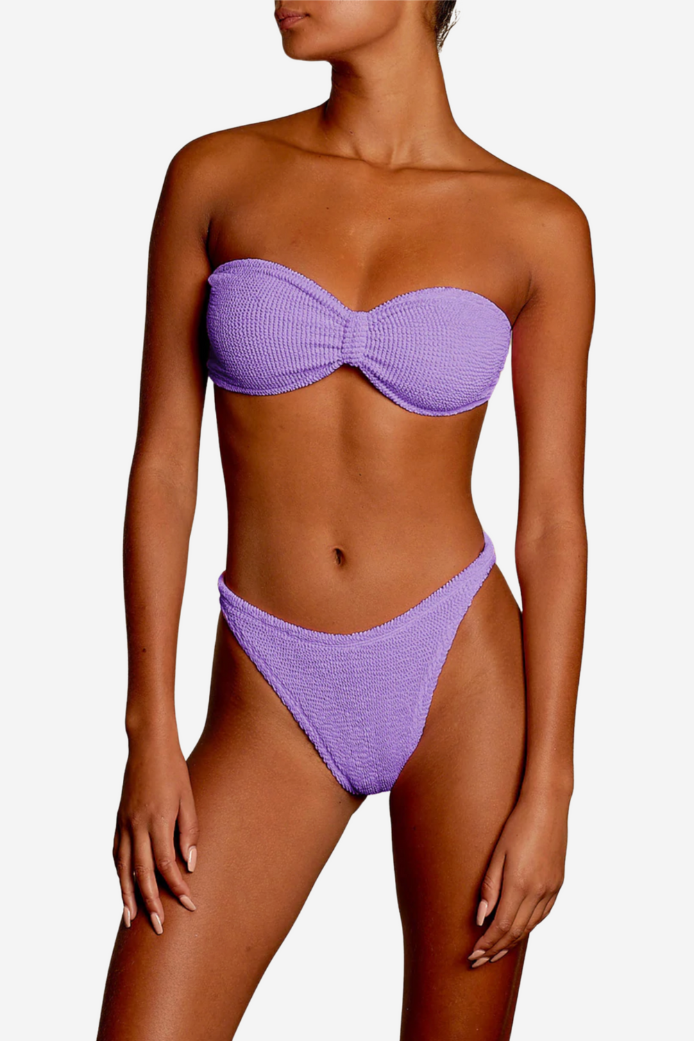 Hunza G Badetøy Jean Bikini Lilac