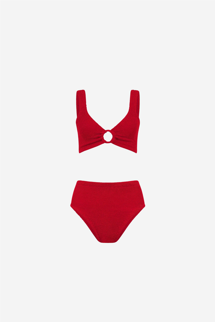 Hunza G Badetøy Nadine Bikini Red