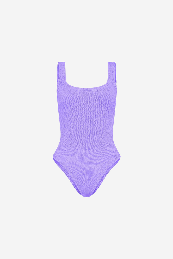Hunza G Badetøy Square Neck Swim Lilac