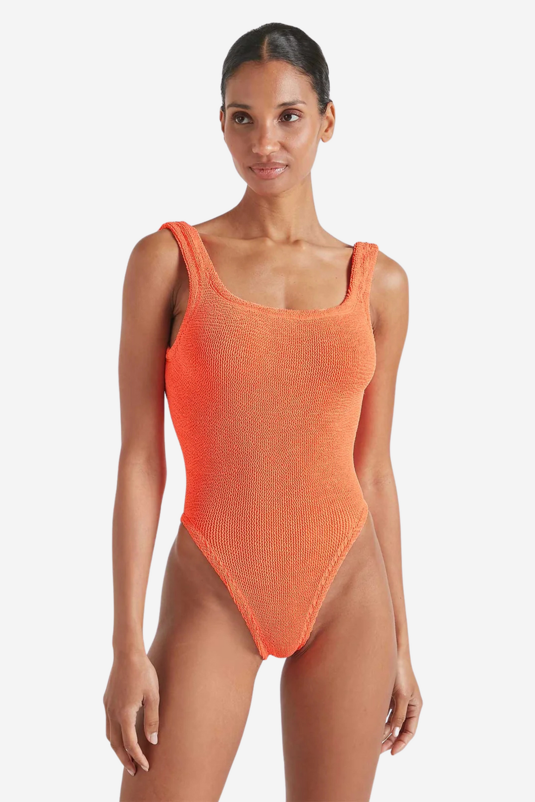 Hunza G Badetøy Square Neck Swim Orange