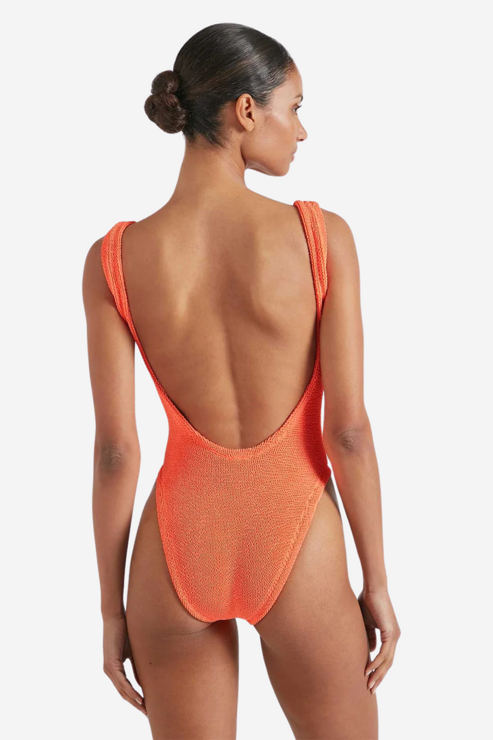 Hunza G Badetøy Square Neck Swim Orange