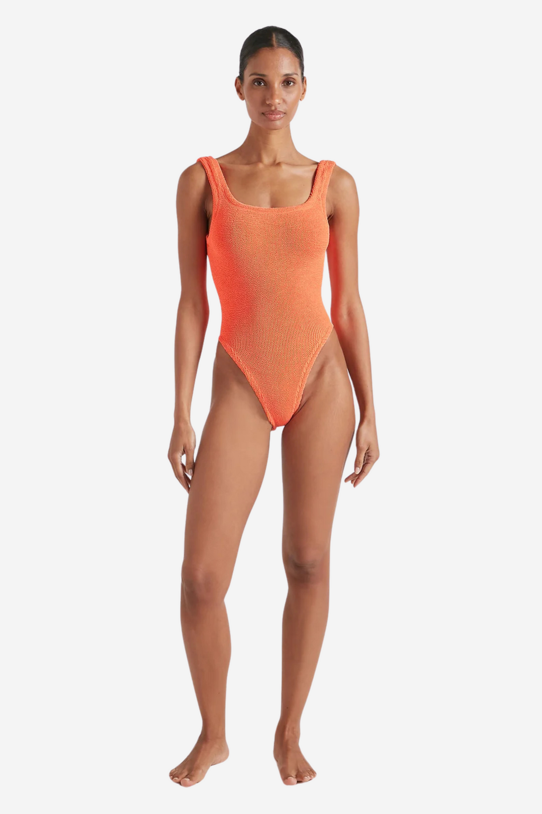 Hunza G Badetøy Square Neck Swim Orange