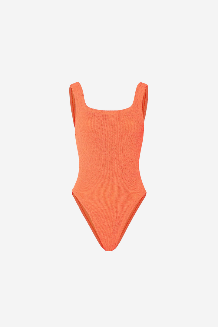 Hunza G Badetøy Square Neck Swim Orange
