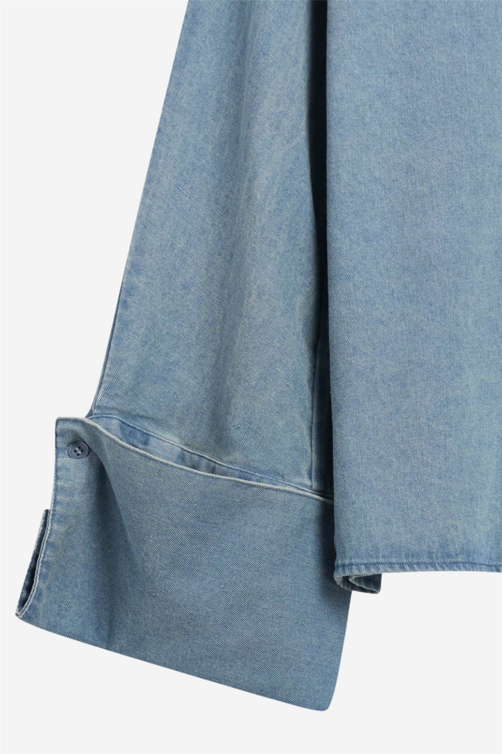 Iben Bluser & Skjorter Atari Denim Shirt Chambray Blue