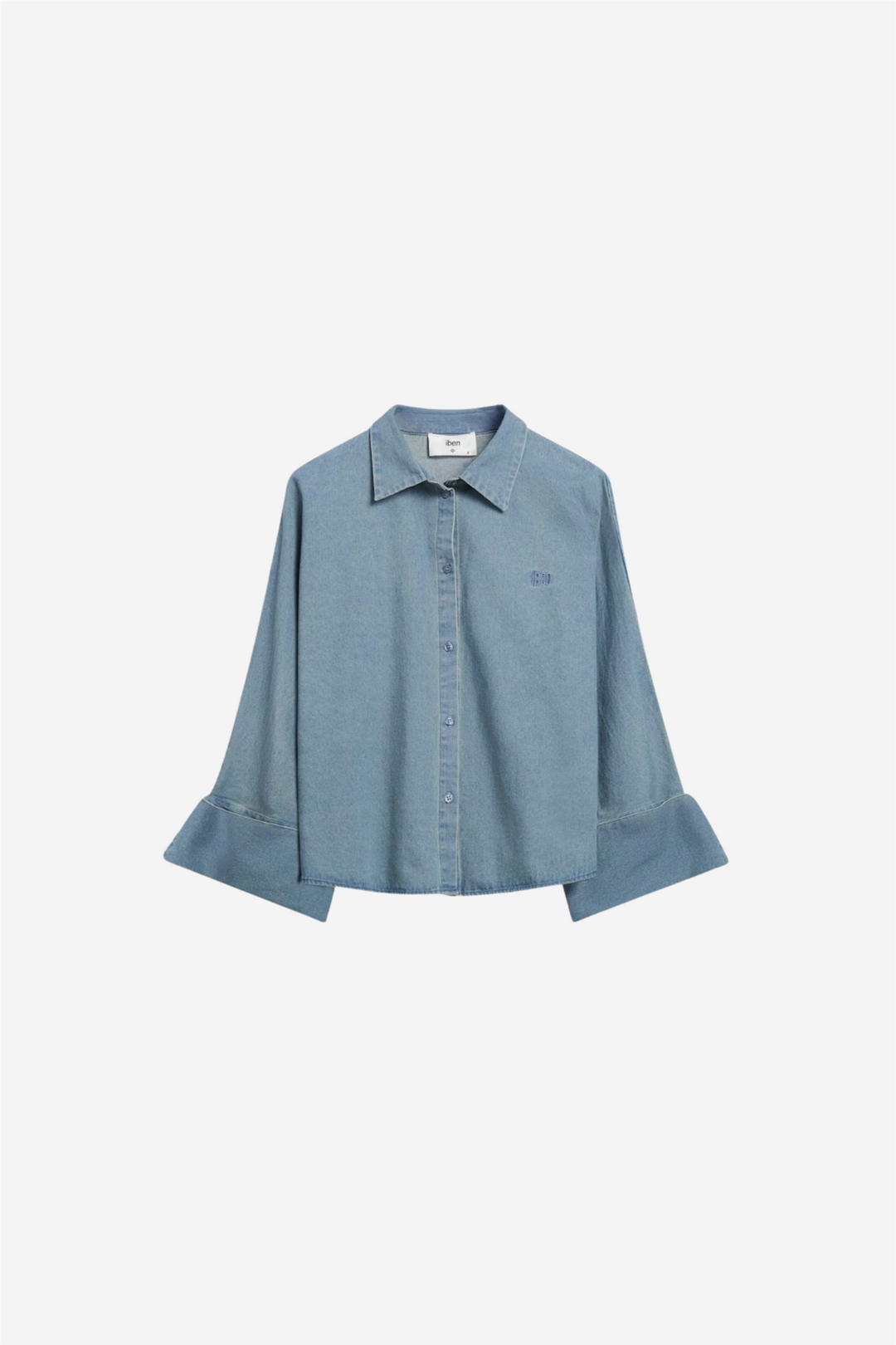 Iben Bluser & Skjorter Atari Denim Shirt Chambray Blue