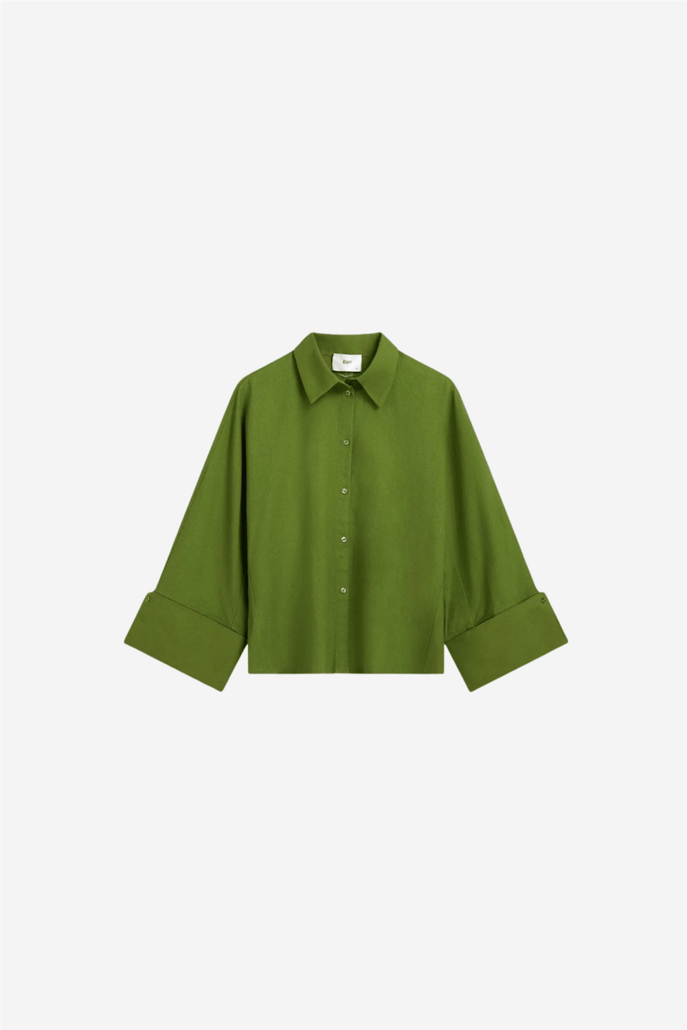 Iben Bluser & Skjorter Atari Linen Shirt Leaf Green