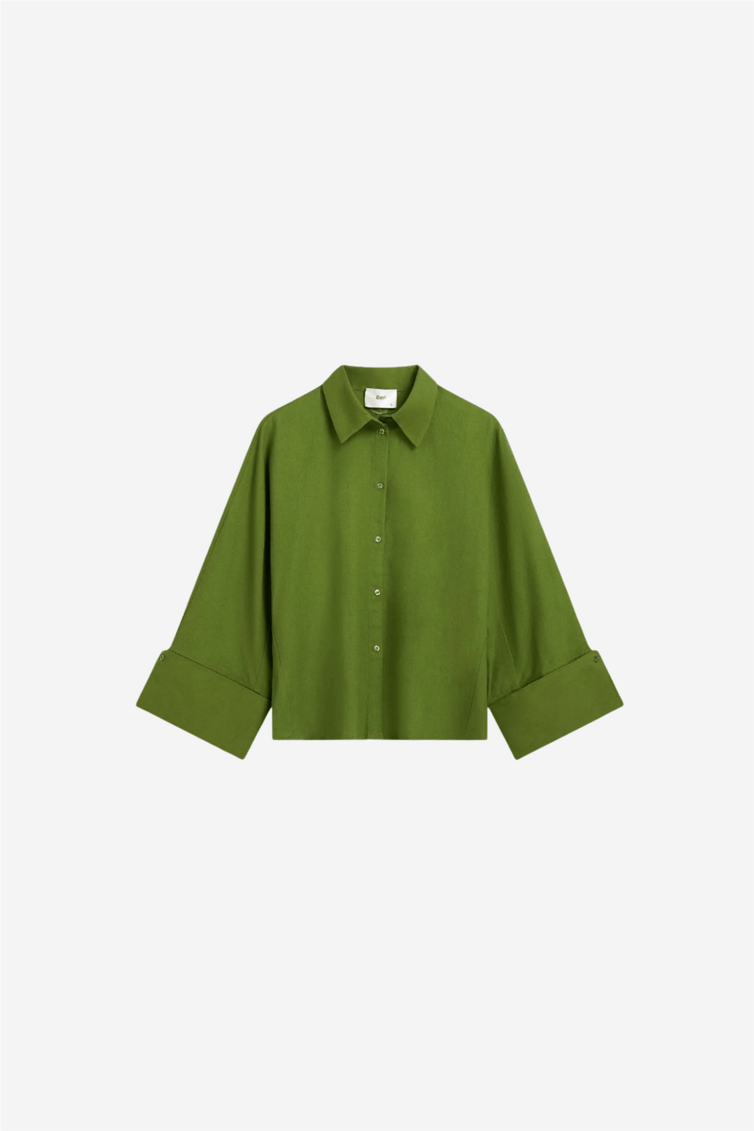 Iben Bluser &amp; Skjorter Atari Linen Shirt Leaf Green