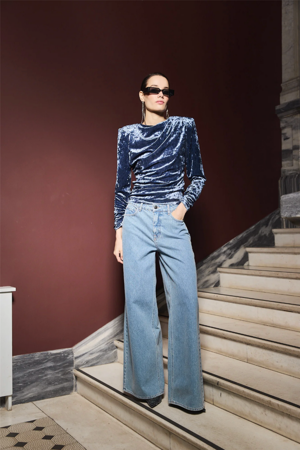 Iben Bukser & jeans Reign Jean M. Blue