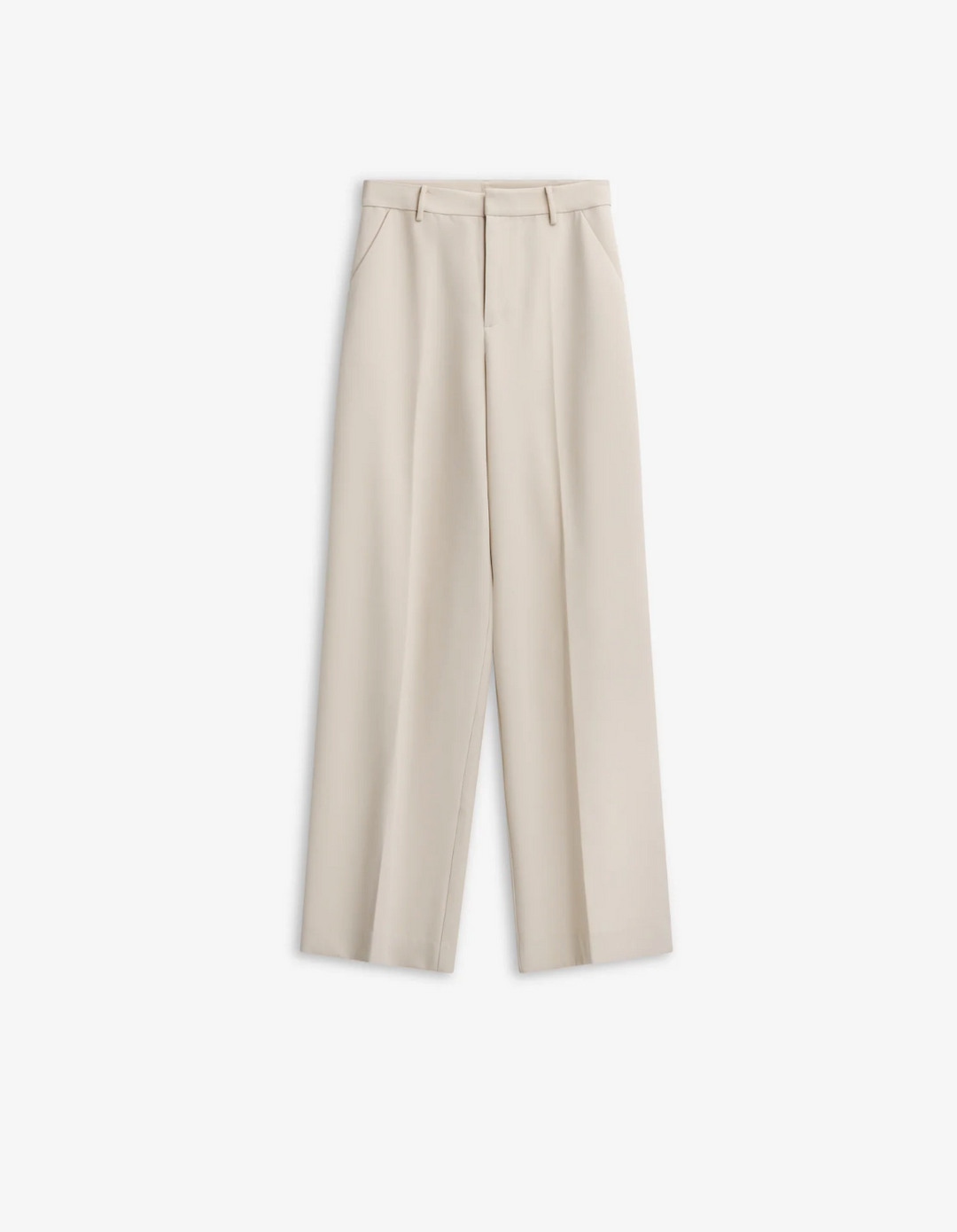 Iben Bukser & jeans Reign Tailored Extra Wide Beige