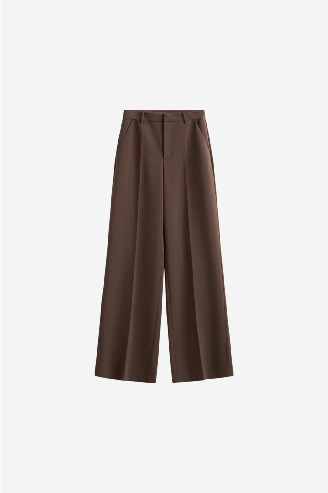 Iben Bukser & jeans Reign Tailored Extra Wide Brown