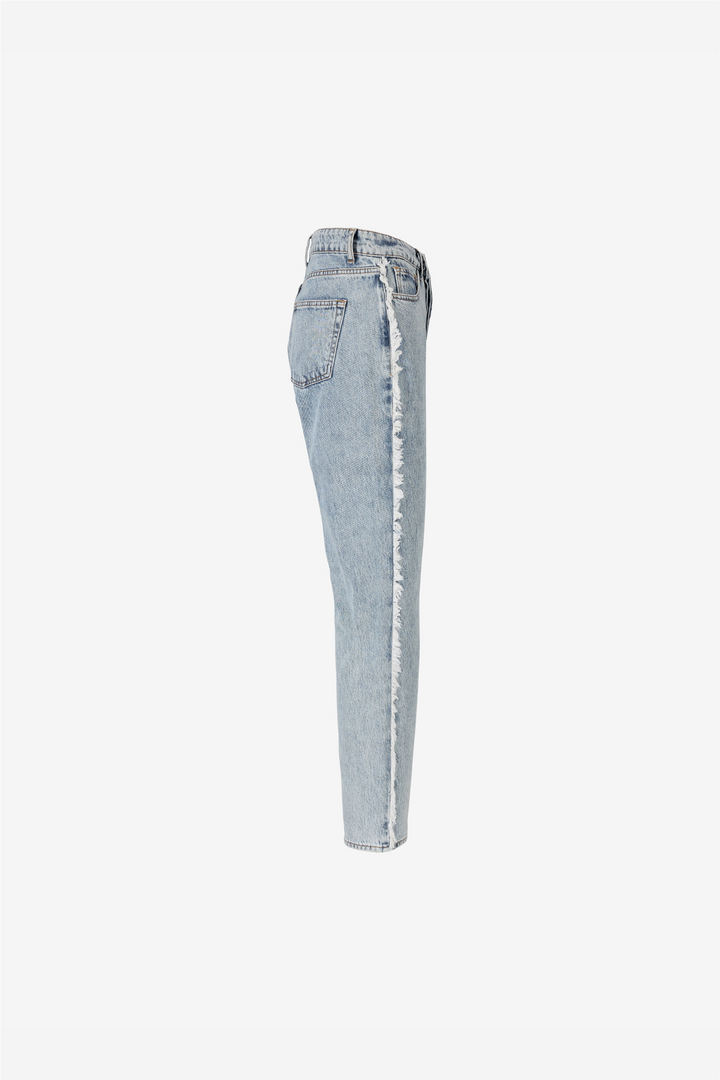 Iben Bukser & jeans Terrence Fringe Jean Vintage Blue
