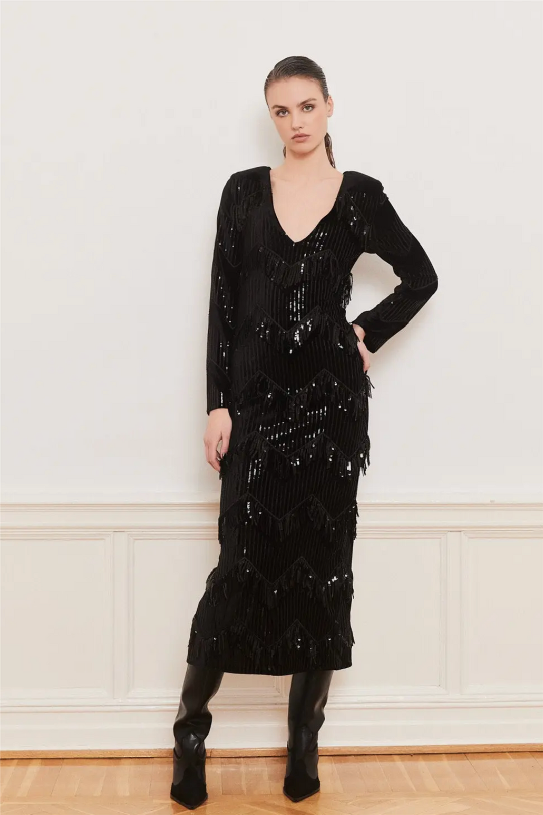 Iben Kjoler & jumpsuits Moonlight dress black
