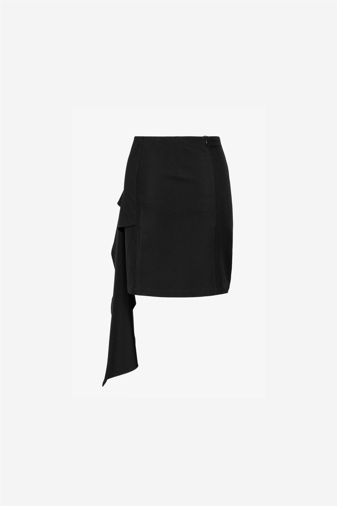 Iben Skjørt Air Chambray Skirt Black