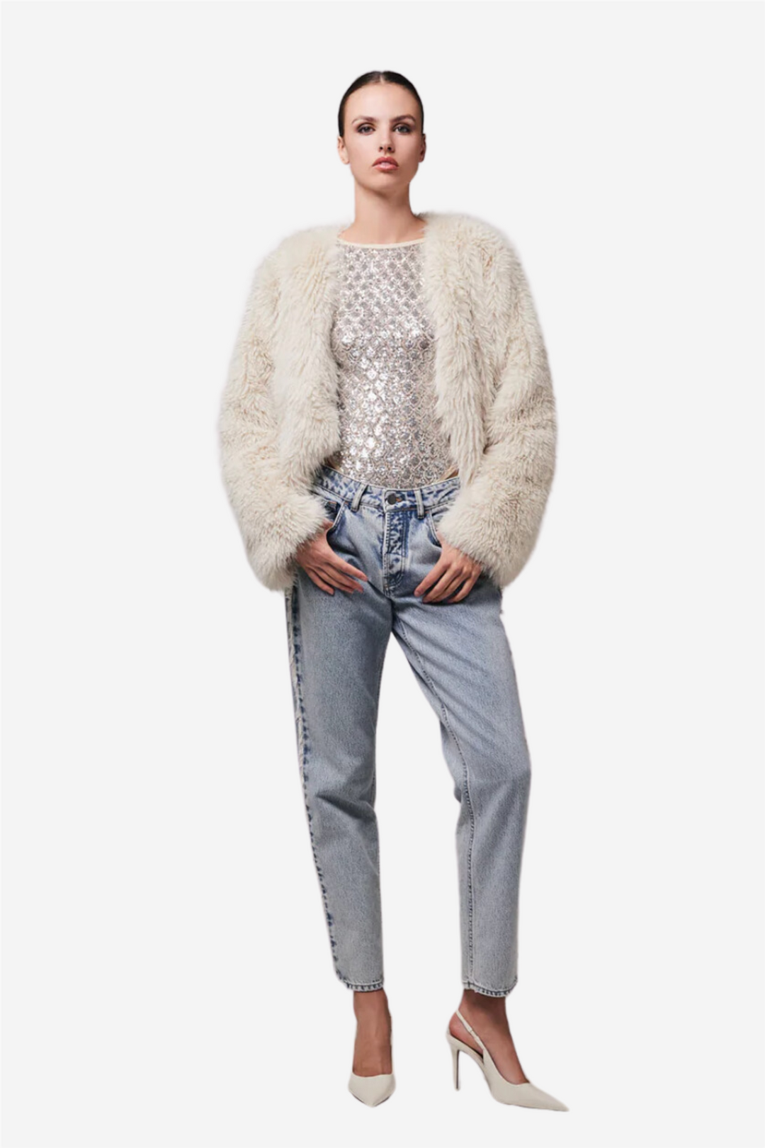 Iben Topper & t-skjorter Allure Body Silver