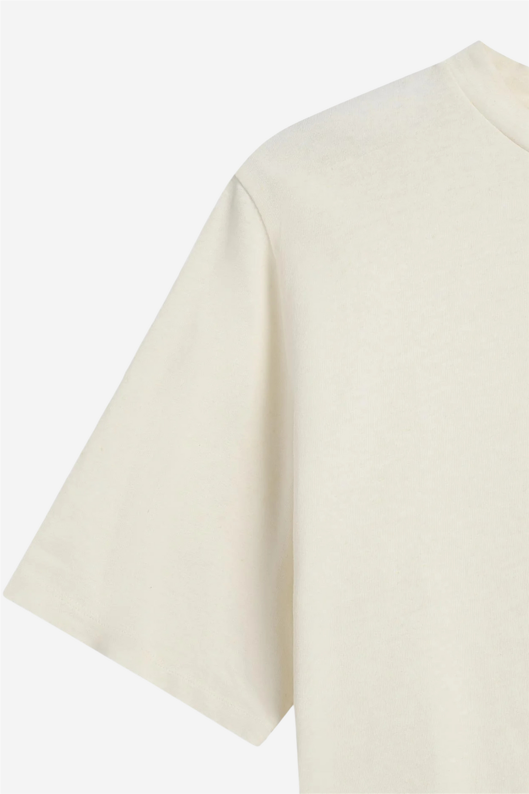 Iben Topper & t-skjorter Core Hemp Tee Linen White