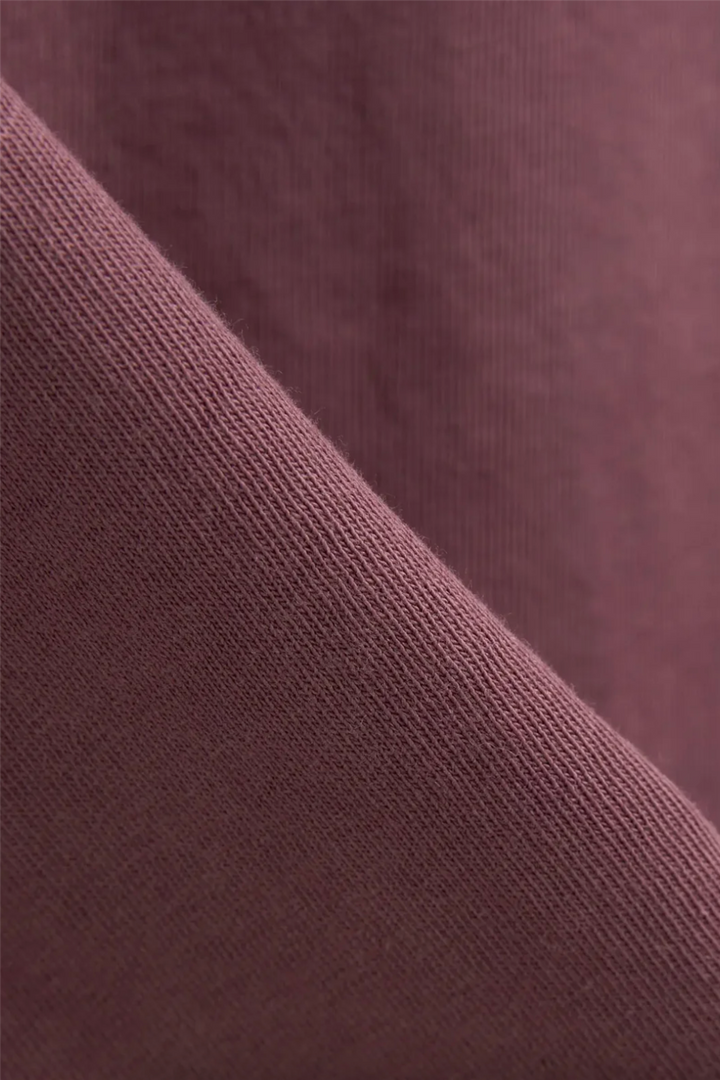 Iben Topper & t-skjorter Rocky Tee Washed Burgundy