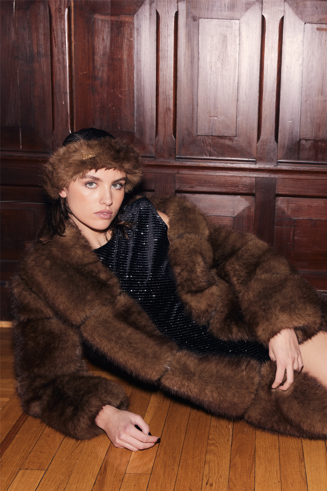 Iben Yttertøy Posh Coat Dark Brown