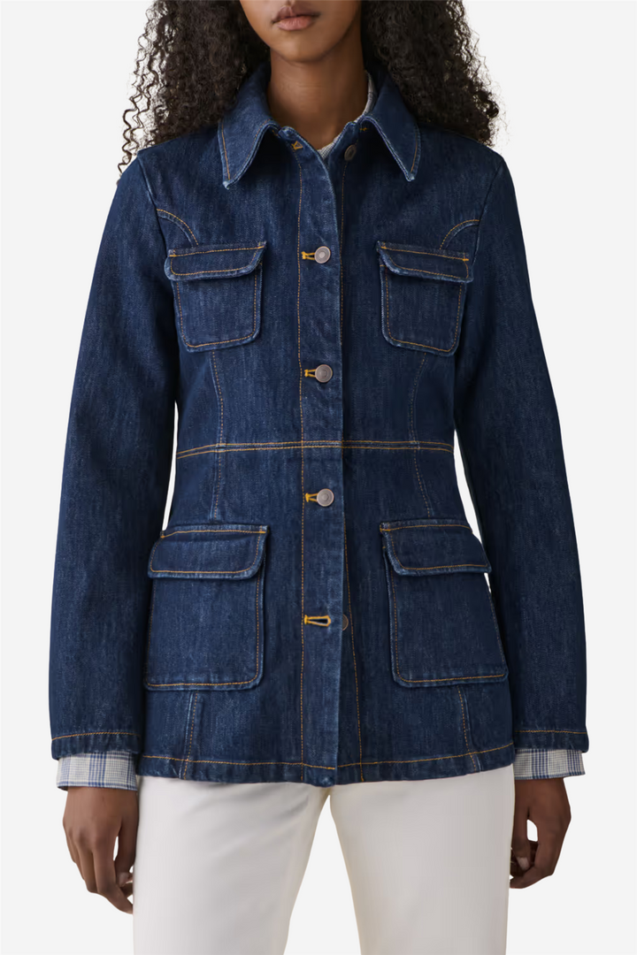 Jeanerica Bluser & Skjorter Agnes Shirt Rinse Indigo