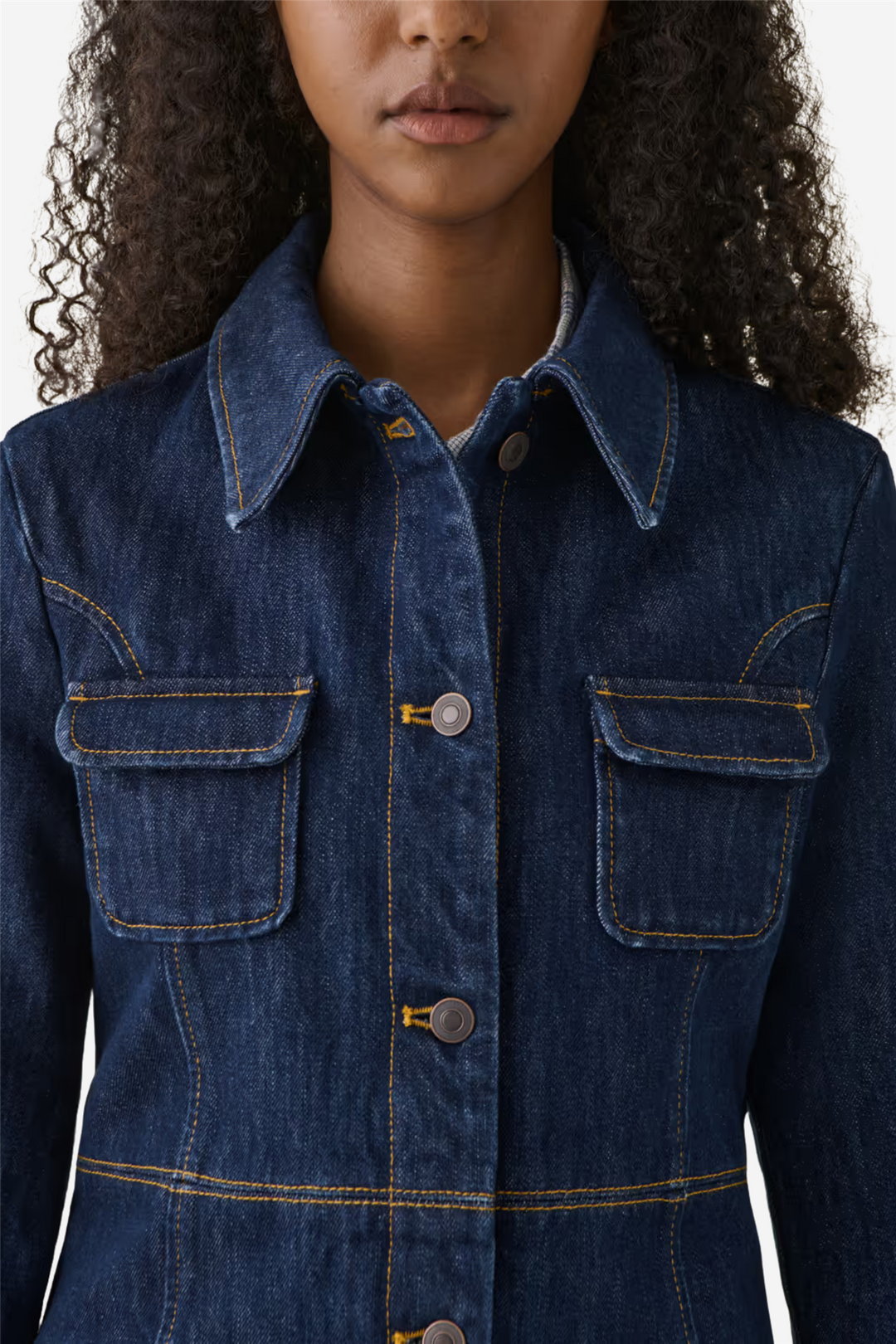Jeanerica Bluser & Skjorter Agnes Shirt Rinse Indigo