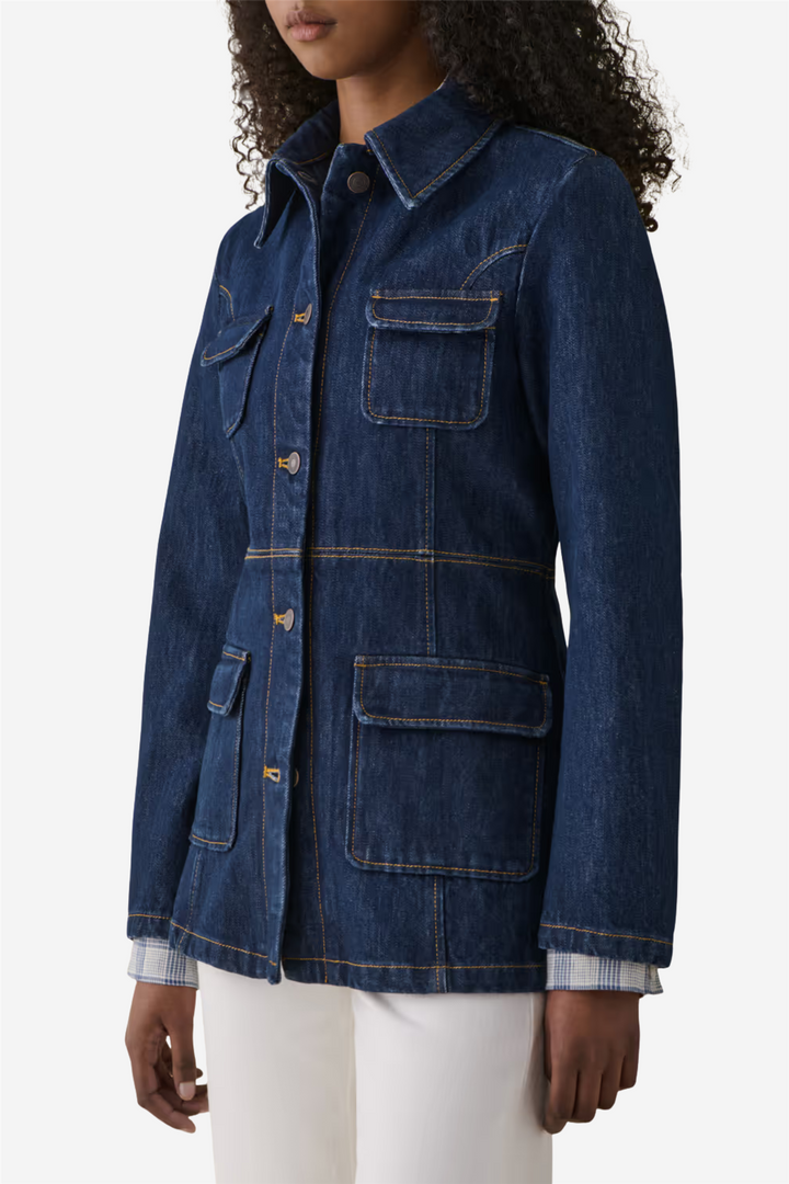 Jeanerica Bluser & Skjorter Agnes Shirt Rinse Indigo