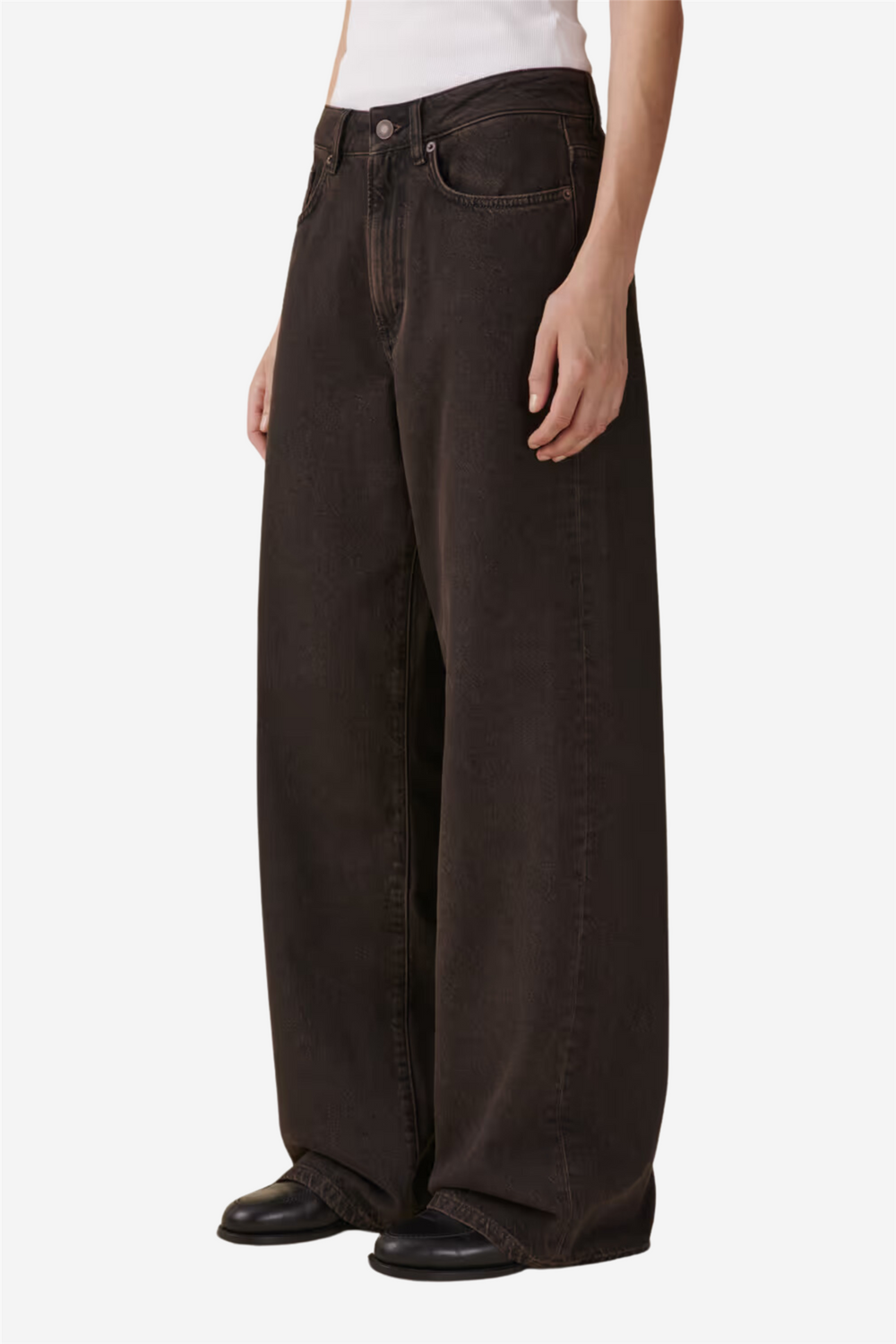 Jeanerica Bukser & jeans Belem Jeans Brown Overdye