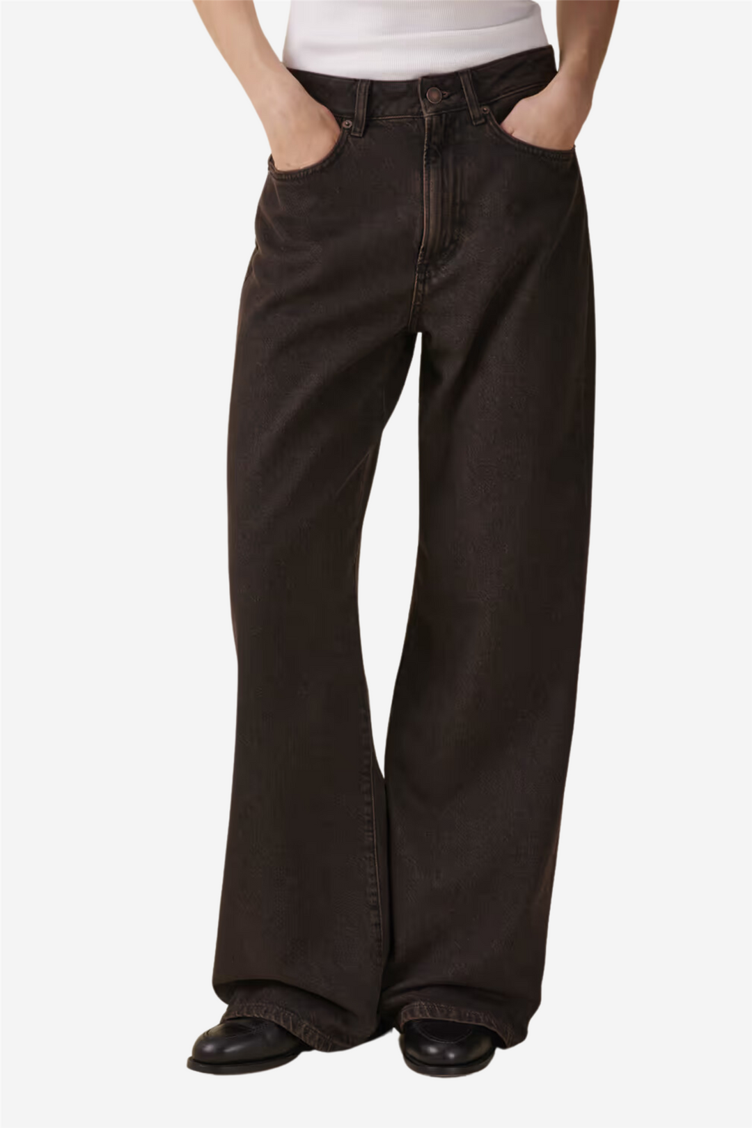 Jeanerica Bukser & jeans Belem Jeans Brown Overdye