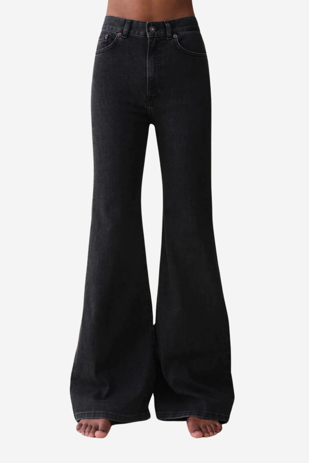 Jeanerica Bukser & jeans Fuji Jeans Used Black