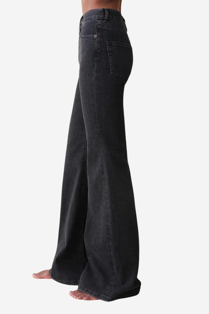 Jeanerica Bukser & jeans Fuji Jeans Used Black