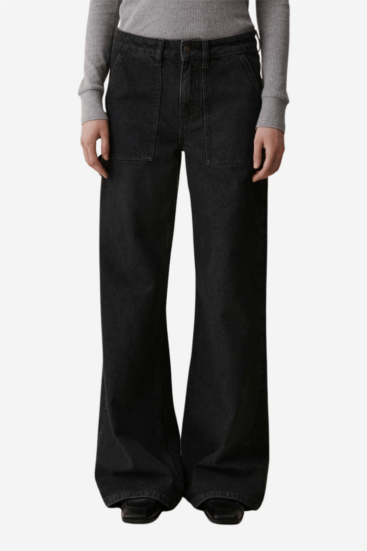 Jeanerica Bukser & jeans Guell Black Yarn Dyed