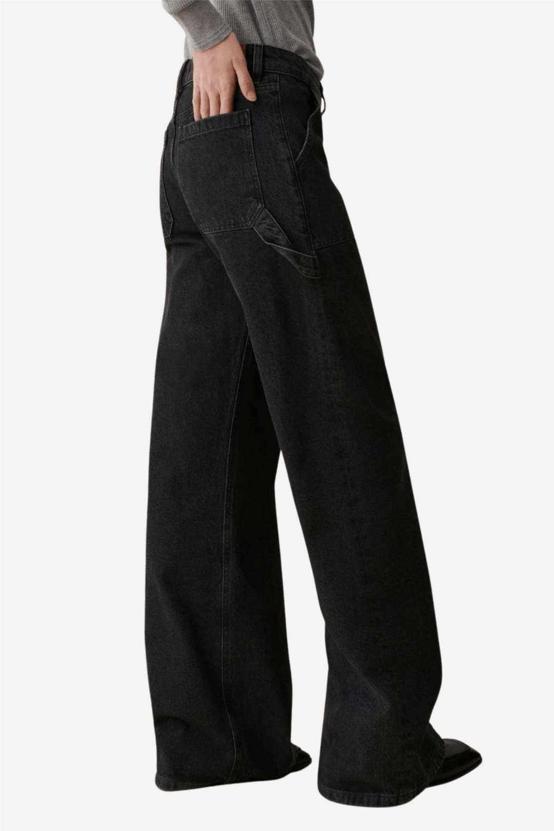 Jeanerica Bukser & jeans Guell Black Yarn Dyed