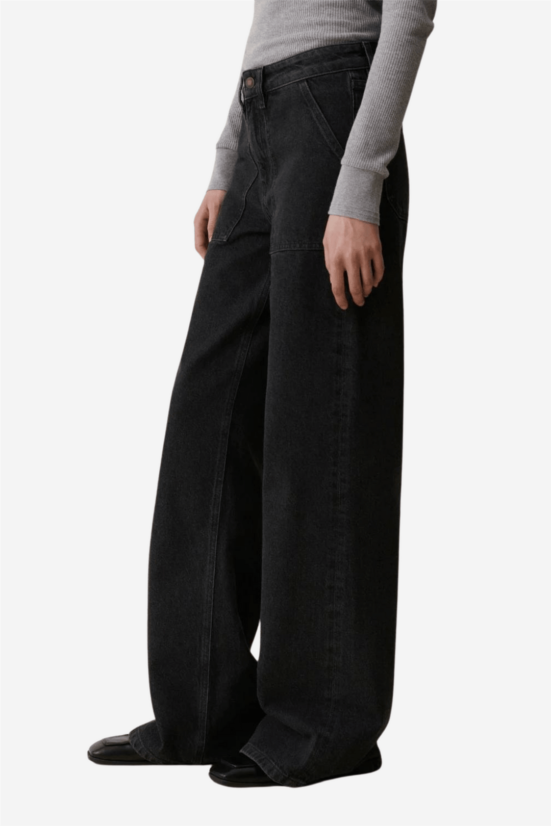 Jeanerica Bukser & jeans Guell Black Yarn Dyed