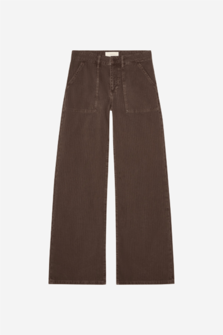 Jeanerica Bukser &amp; jeans Guell Chevron Brown