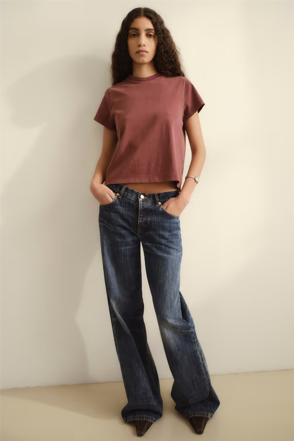 Jeanerica Bukser & jeans Kyoto Dark Blue Righe