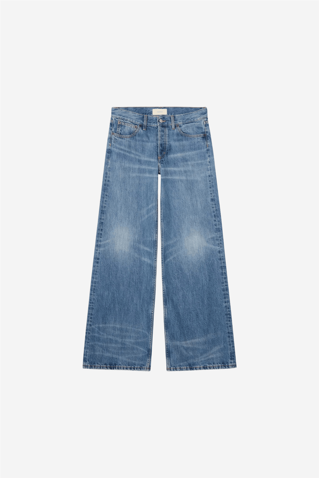 Jeanerica Bukser &amp; jeans Kyoto Mid Blue Righe