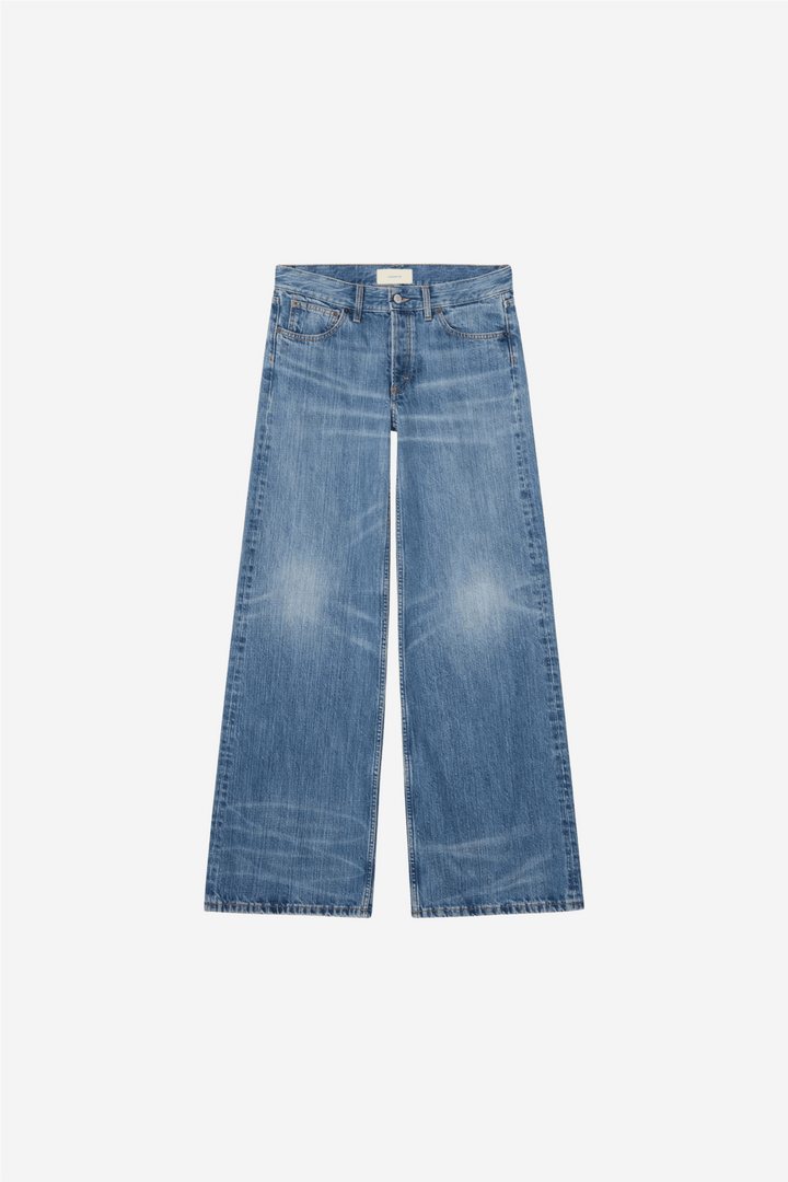 Jeanerica Bukser &amp; jeans Kyoto Mid Blue Righe