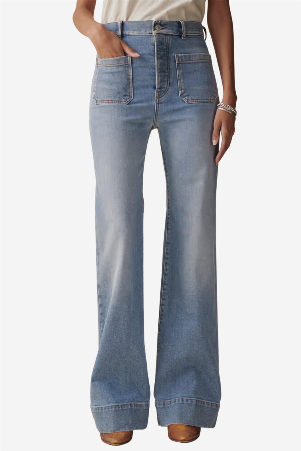 Jeanerica Bukser & jeans St Monica Azurro Vintage