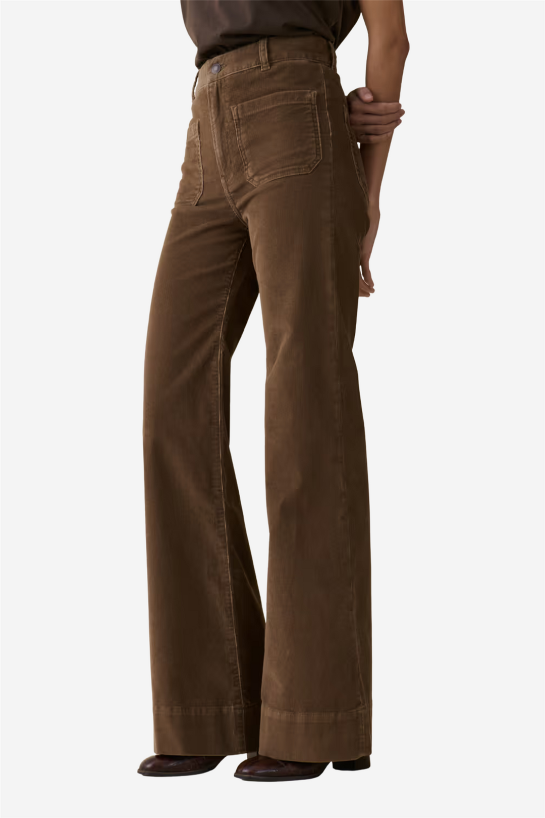 Jeanerica Bukser & jeans St Monica Brown Corduroy