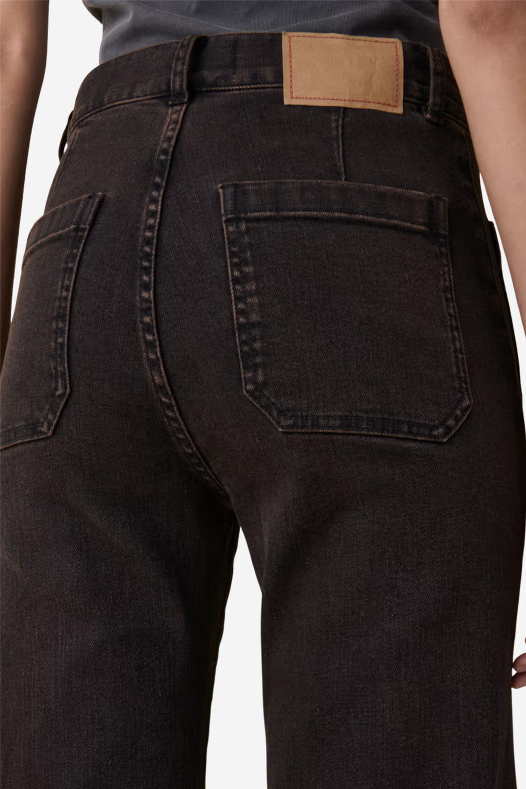 Jeanerica Bukser & jeans St Monica Brown Overdye