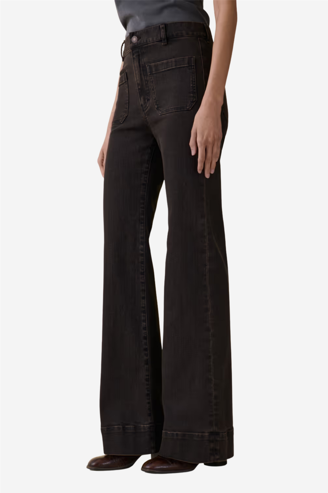 Jeanerica Bukser & jeans St Monica Brown Overdye