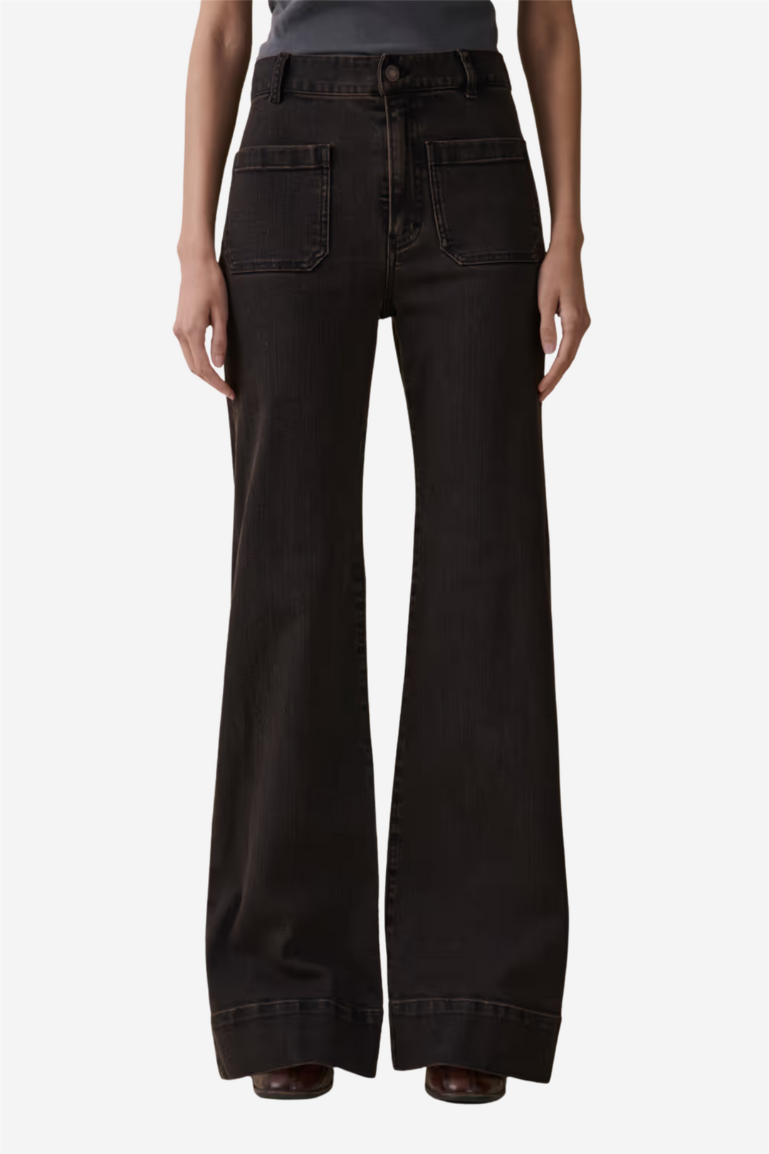 Jeanerica Bukser & jeans St Monica Brown Overdye